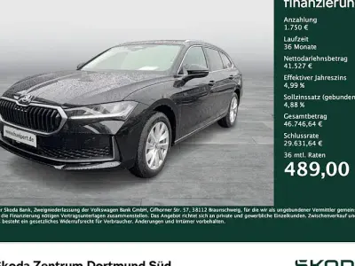 Nowe Skoda Superb Selection 193 KM (141 kW) 2026 Czarny Kombi