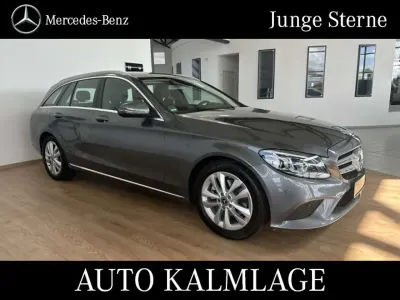Gebraucht Mercedes C220 Avantgarde 194 PS (142 kW) 2020 Lack selenitgrau Kombi