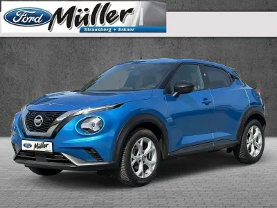 Gebraucht Nissan Juke Tekna 114 PS (83 kW) 2021 Vivid blue/caspian blue SUV