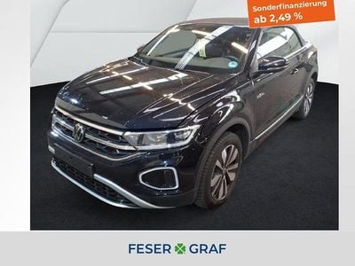 Gebraucht VW T-Roc Cabriolet Goal 116 PS (85 kW) 2025 Deep black perleffekt schwarz Cabrio