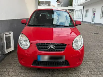 Gebraucht Kia Picanto 65 PS (47 kW) 2010 Rot Kleinwagen