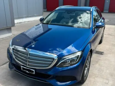 Gebraucht Mercedes C250 204 PS (150 kW) 2017 Blau Kombi