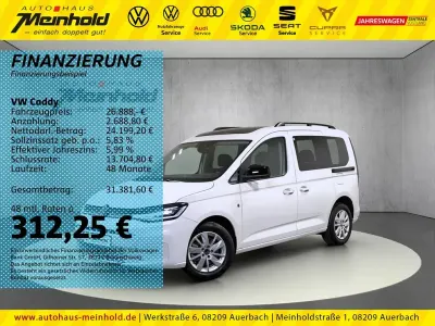 Gebraucht VW Caddy Life 114 PS (83 kW) 2021 Weiß Van / Kleinbus