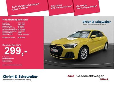 Gebraucht Audi A1 Sportback Ambiente 150 PS (110 kW) 2021 Pythongelb metallic Kleinwagen