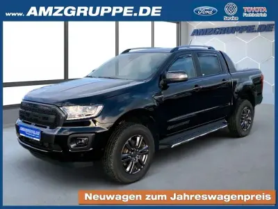 Używany Ford Ranger Wildtrack 214 KM (157 kW) 2021 Czarny Pickup