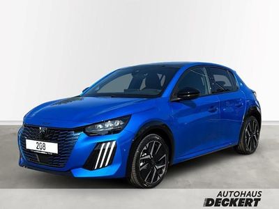 Gebraucht Peugeot e-208 GTi 114 kW (156 PS) 2024 Blau/typ aussenverkleidung metallic drei schichten perlmutt Kleinwagen