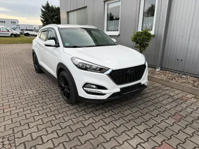 Gebraucht Hyundai Tucson 132 PS (97 kW) 2018 Weiß SUV