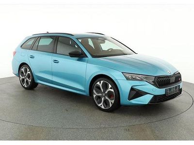 Platin grau metallic Neu 2025 Skoda Octavia RS Kombi | 42.495 € (Fairer Preis)