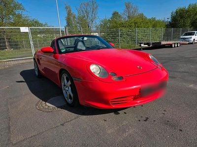 Second-hand Porsche Boxster 239 CP (175 kW) 2005 Roșu Cabrio