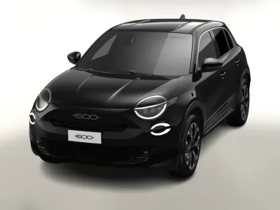 Neu Fiat 600 La Prima 101 PS (74 kW) 2026 Schwarz SUV