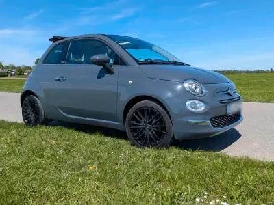 Używany Fiat 500 105 KM (77 kW) 2018 Szary Kabriolet