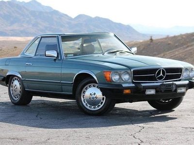 Gebraucht Mercedes SL380 1982 Grün Cabrio