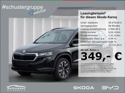 Neu Skoda Karoq Tour 150 PS (110 kW) 2026 Schwarz SUV