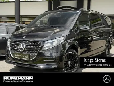 Gebraucht Mercedes V300 Exclusive 237 PS (174 kW) 2024 Obsidianschwarz metallic Van / Kleinbus