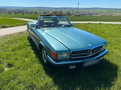Gebraucht Mercedes SL280 185 PS (136 kW) 1981 Grün Cabrio