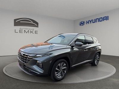 Amazon grey metallic Gebraucht 2021 Hyundai Tucson Trend SUV | 21.990 € (Guter Preis)