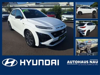 Gebraucht Hyundai Kona N Line 199 PS (146 kW) 2022 Atlas white SUV
