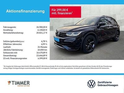Usata VW Tiguan R-line 245 CV (180 kW) 2022 Nero SUV
