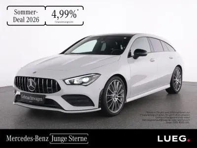 Gebraucht Mercedes CLA200 Shooting Brake AMG 163 PS (119 kW) 2020 Weiß Kombi