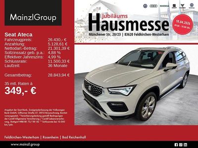 Gebraucht Seat Ateca Xperience 150 PS (110 kW) 2022 Nevada weiß metallic SUV