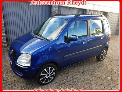 Occasion Opel Agila 75 ch (55 kW) 2002 Bleue Monospace