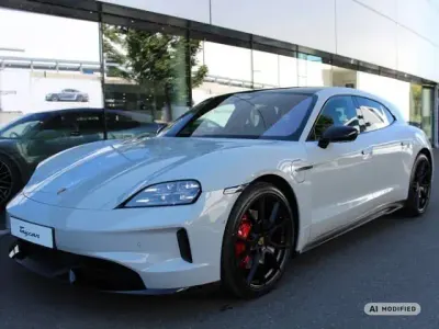 Neu Porsche Taycan 439 kW (598 PS) 2026 Kreide (weiss) Limousine