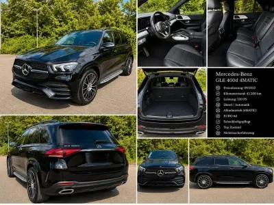 Gebraucht Mercedes GLE400 330 PS (242 kW) 2022 Schwarz SUV