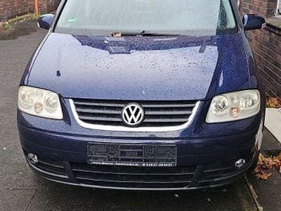 Gebraucht VW Touran Basis 116 PS (85 kW) 2004 Blau Van / Kleinbus