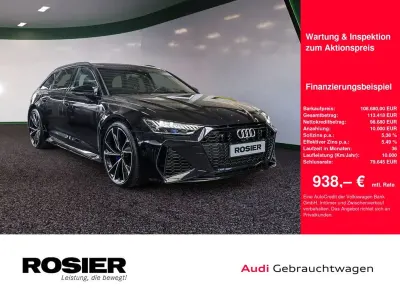 Gebraucht Audi RS6 Sport 721 PS (530 kW) 2024 Sebringschwarz kristalleffekt Kombi