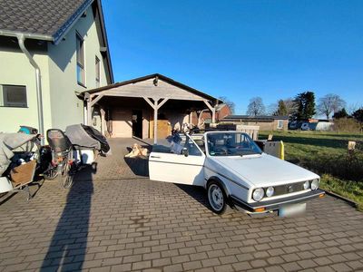 Gebraucht VW Golf Cabriolet 73 PS (53 kW) 1987 Weiß Cabrio