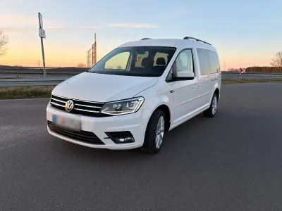 Gebraucht VW Caddy Maxi 150 PS (110 kW) 2016 Weiß Van / Kleinbus
