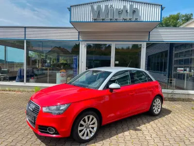 Gebraucht Audi A1 Sportback Attraction 86 PS (63 kW) 2013 Rot Kleinwagen