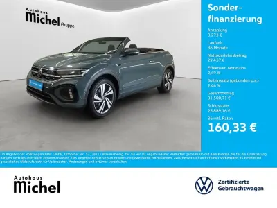 Gebraucht VW T-Roc Cabriolet R-line 150 PS (110 kW) 2025 Blau Cabrio
