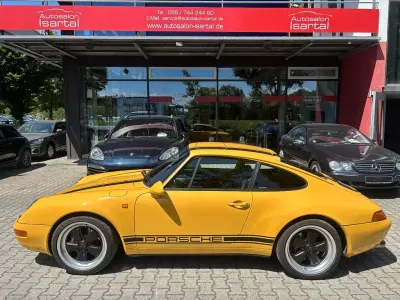 Gebraucht Porsche 993 286 PS (210 kW) 1996 Gelb (speedgelb) Coupé