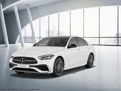 Unilack polarweiß Gebraucht 2025 Mercedes C180 AMG Limousine | 42.950 € (Teuer)