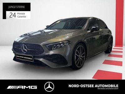 Gebraucht Mercedes A200 AMG 163 PS (119 kW) 2025 Metalliclack mountaingrau Limousine