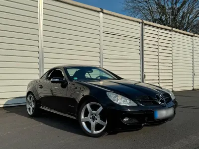 Gebraucht Mercedes SLK200 AMG 163 PS (119 kW) 2006 Schwarz Cabrio