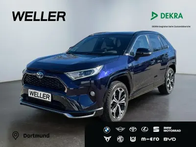 Gebraucht Toyota RAV4 Hybrid Style 306 PS (225 kW) 2021 Blau SUV