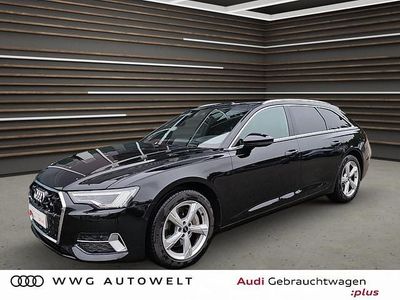 Mythosschwarz metallic Gebraucht 2025 Audi A6 Advanced Plus Kombi | 55.480 € (Fairer Preis)