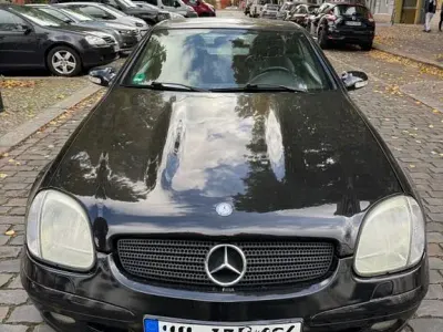 Gebraucht Mercedes SLK320 218 PS (160 kW) 2000 Schwarz Cabrio