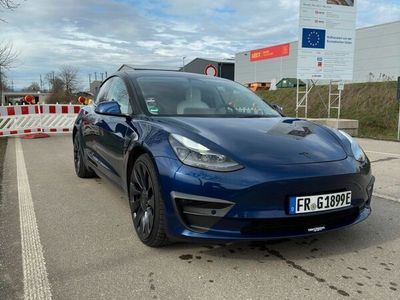 gebraucht Tesla Model 3 Performance mit USS MWST. Ausweisbar