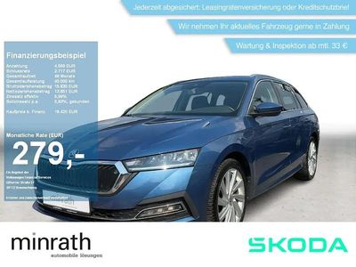 Gebraucht Skoda Octavia First Edition 150 PS (110 kW) 2020 Blau Kombi