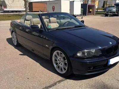 Brugt BMW 323 Cabriolet Sport Line 170 HK (125 kW) 2000 Blå Cabriolet