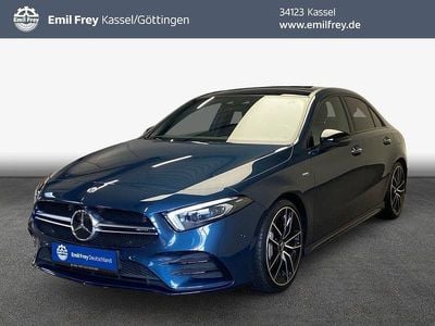 Blau Gebraucht 2022 Mercedes A35 AMG AMG Limousine | 41.310 € (Fairer Preis)