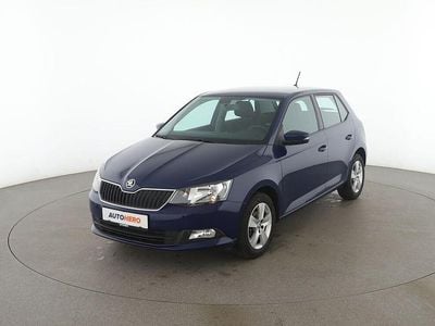 Brugt Skoda Fabia Ambition 75 HK (55 kW) 2018 Blå Hatchback