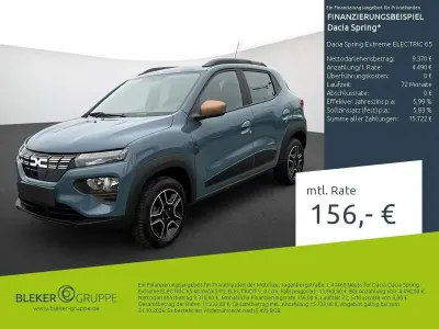 Gebraucht Dacia Spring Extreme 47 kW (65 PS) 2023 Bleu stonewash Kleinwagen