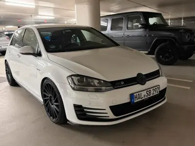 Gebraucht VW Golf VII GTD 184 PS (135 kW) 2015 Weiß Kleinwagen