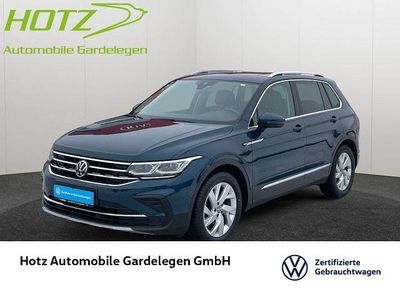 Nightshade blue metallic Gebraucht 2023 VW Tiguan Elegance SUV | 26.590 € (Guter Preis)