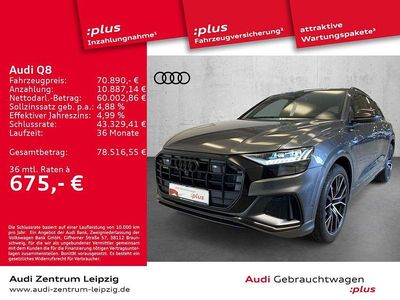 Gebraucht Audi Q8 Competition 286 PS (210 kW) 2022 Daytonagrau perleffekt SUV