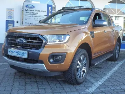 Używany Ford Ranger Wildtrack 212 KM (155 kW) 2021 Pomarańczowy Pickup